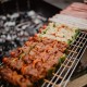 Formule Barbecue Géant — brochettes et merguez au foodtruck La Marmite Mobile, événement, traiteur, Lille