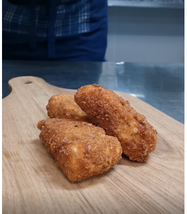Croquette reblochon au lait cru — spécialité La Marmite Mobile, événements Lille et métropole