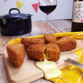 Croquettes de reblochon — recette née au marché de Wazemmes, tapas du foodtruck La Marmite Mobile