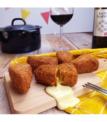 Croquettes de reblochon — recette née au marché de Wazemmes, tapas du foodtruck La Marmite Mobile