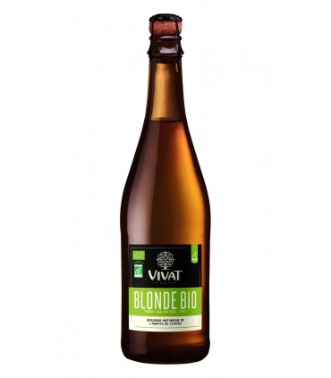 Bière Bouteille VIVAT Blonde BIO (75CL) - La plus bio de toutes les crafts beers !