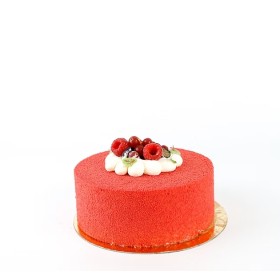 Entremet Fruits rouges & Thé Matcha - 8 personnes