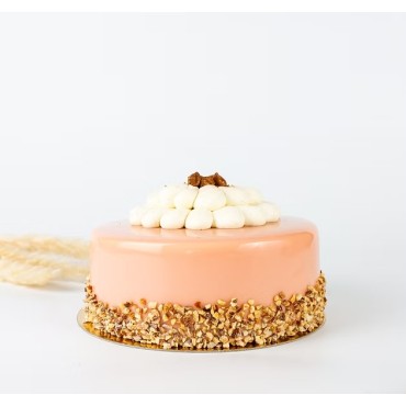 Entremet Caramel & Vanille Bourbon 8 personnes